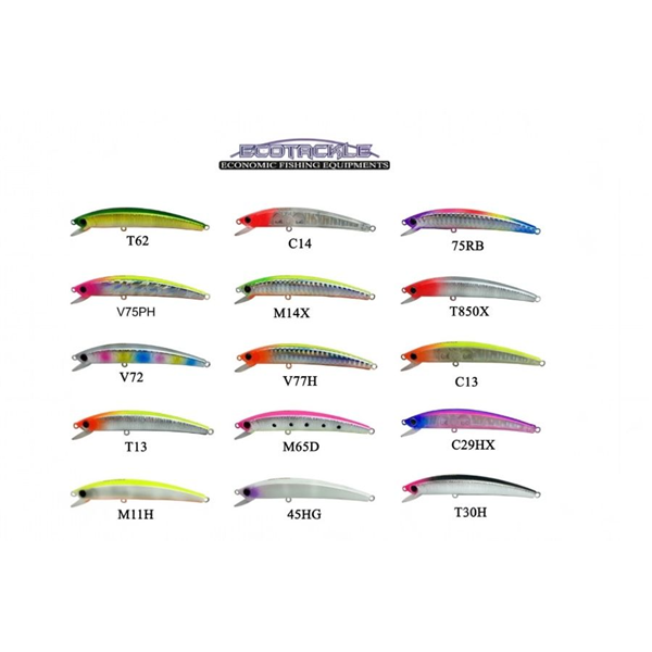 ECOTACKLE LES TERRON 90F, 9 CM, 7.5G MAKET BALIK M11H